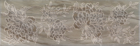 INSERTI PEONIA GREY 25X75 25х75