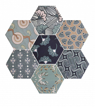 GOOD VIBES MIX DECO. 15X15 (HEX.) 16х14 фото GOOD VIBES MIX DECO. 15X15 (HEX.) 16х14
