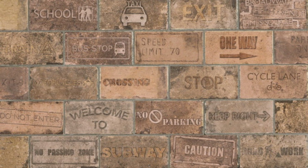 ROAD SIGNS MIX CHELSEA 10X20 10х20 фото ROAD SIGNS MIX CHELSEA 10X20 10х20